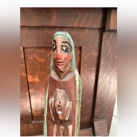 Vintage Santos Virgin Mary Saint - Picture 6 of 6